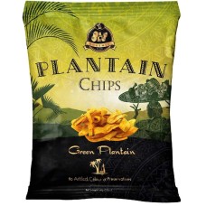 Olu olu green Plantain Chips 60g - 24 packets